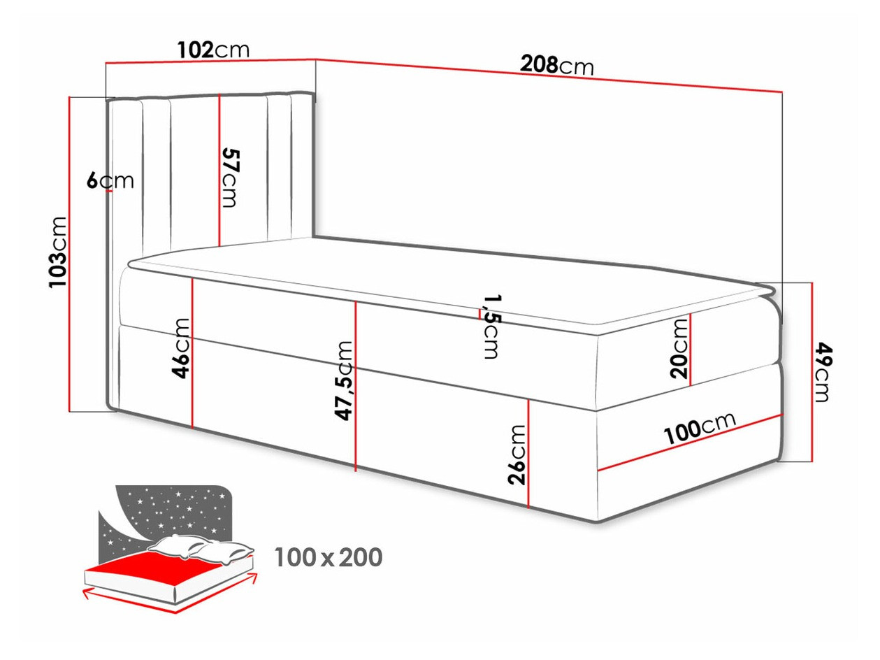 Boxspringbett Mel I (Soft 010)