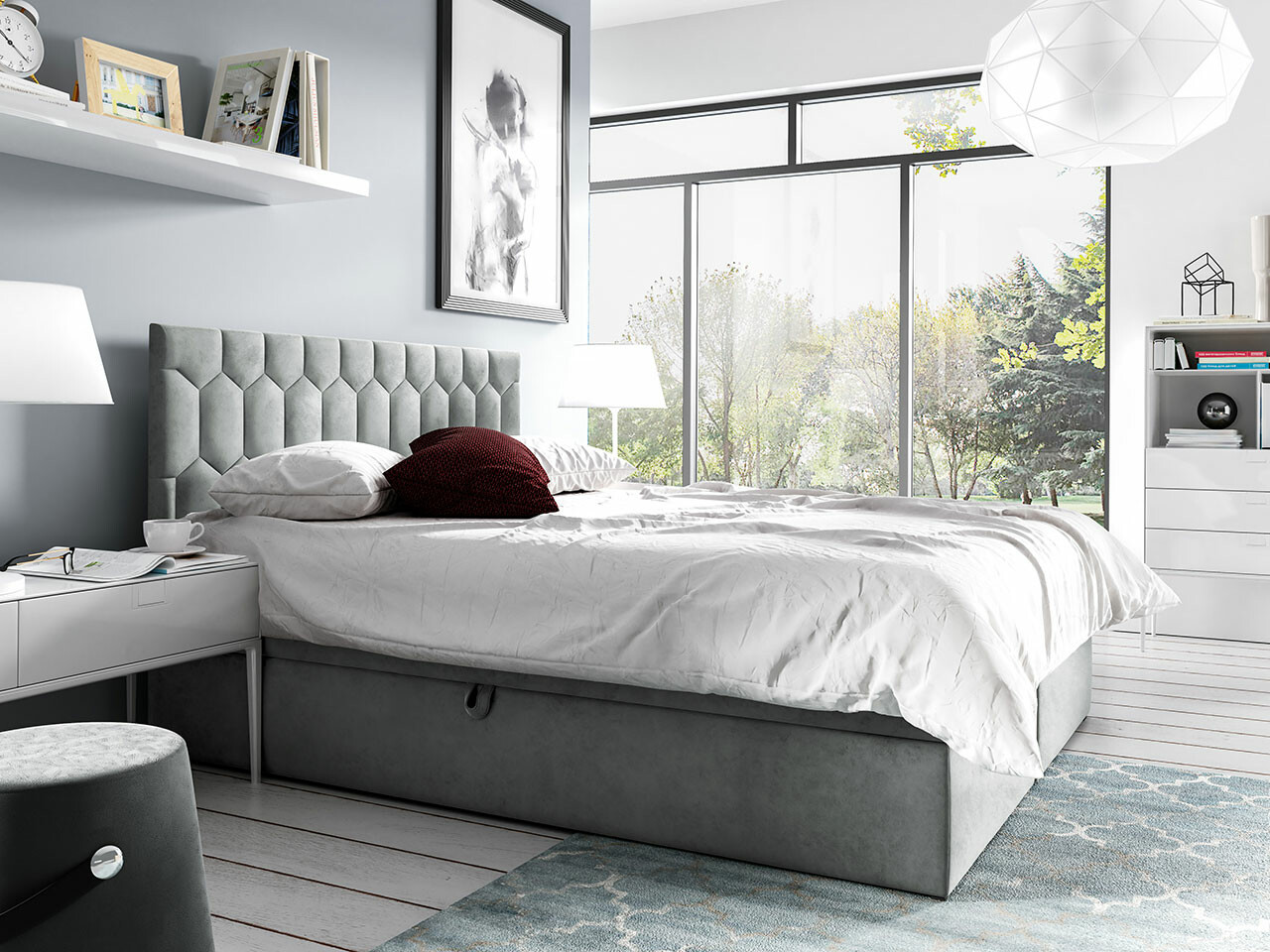 Boxspringbett Baltimore 181 (Fresh 33)