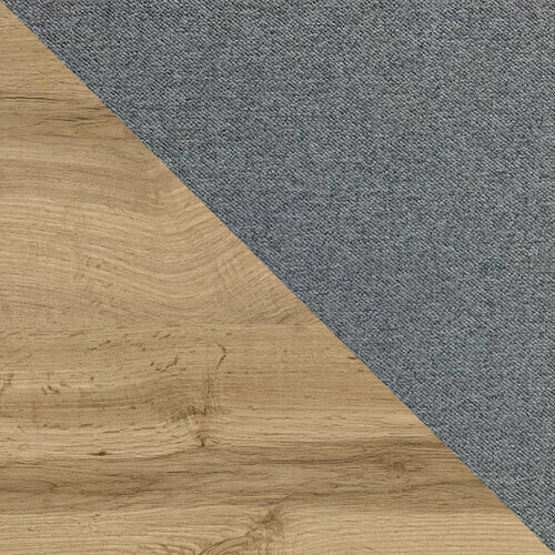 Boxspringbett Navis I (Wotan Eiche + Faro 4)