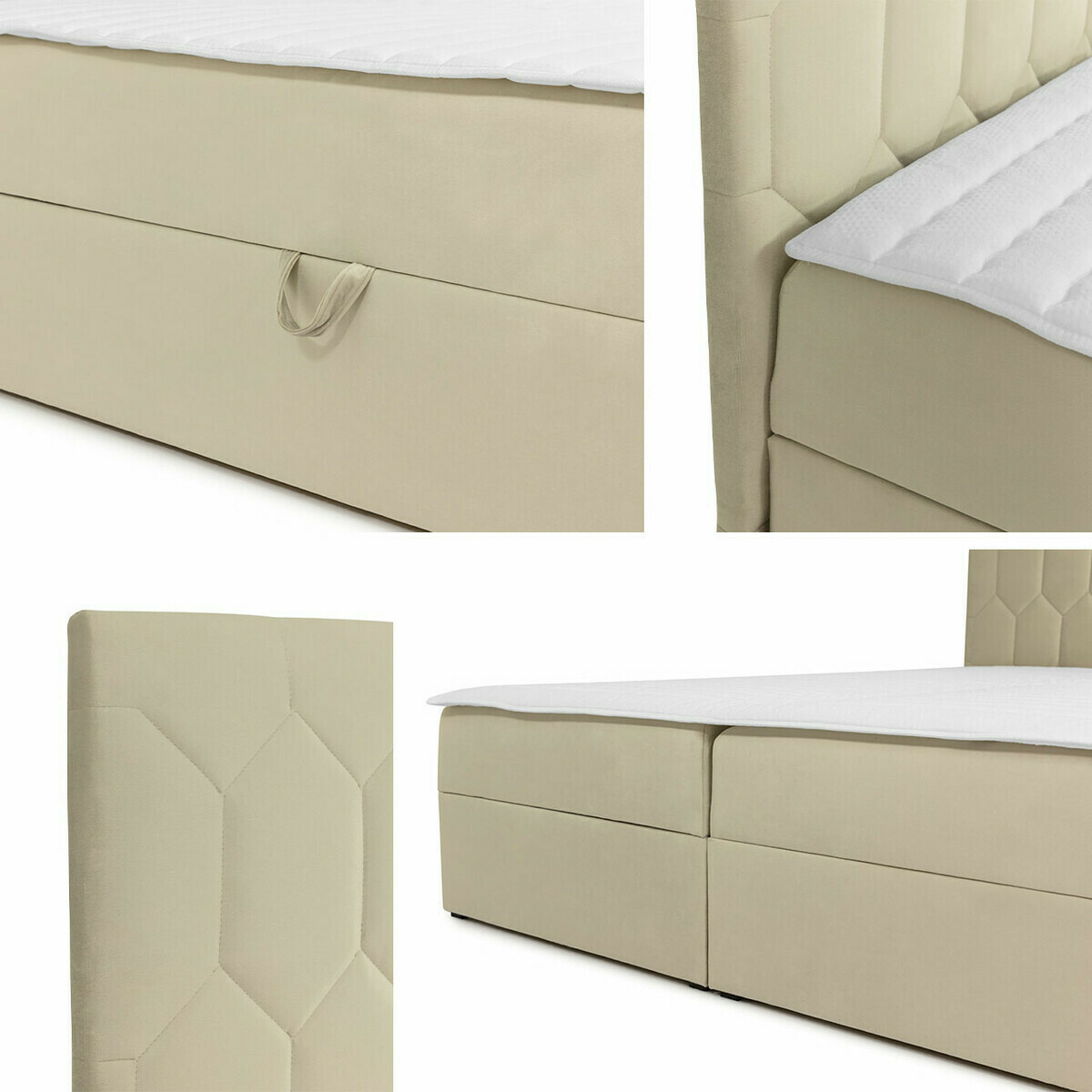 Boxspringbett Pons III (Fresh 11)