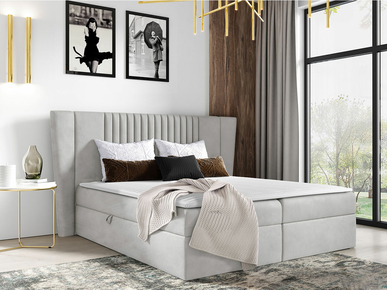 Boxspringbett Fenestra (Magic Velvet 2239)