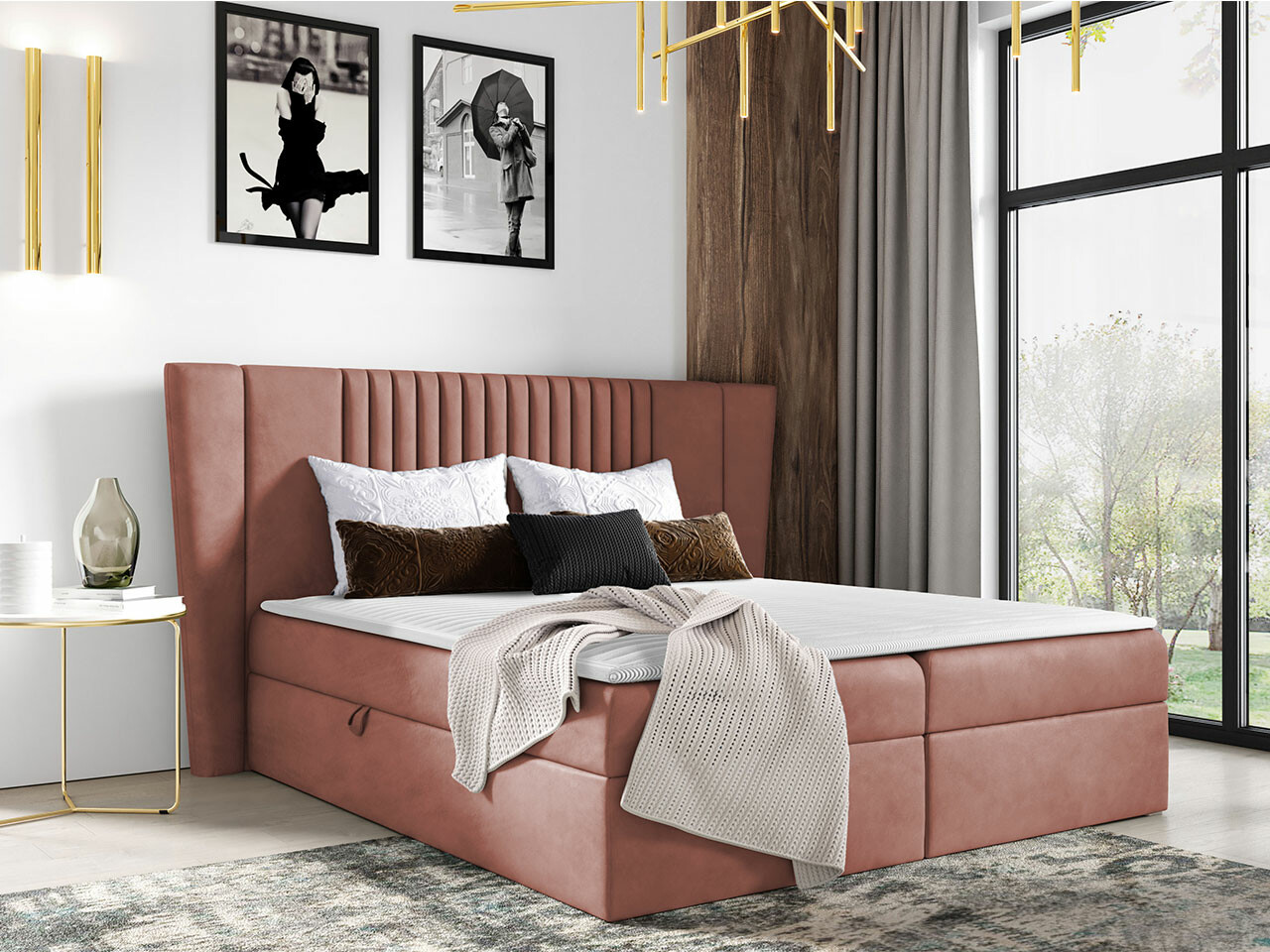 Boxspringbett Fenestra (Magic Velvet 2258)