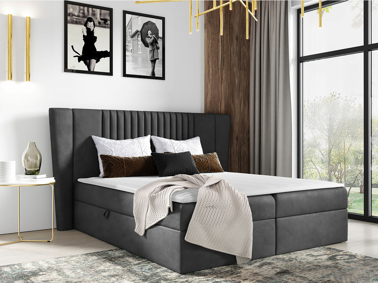 Boxspringbett Fenestra (Magic Velvet 2271)