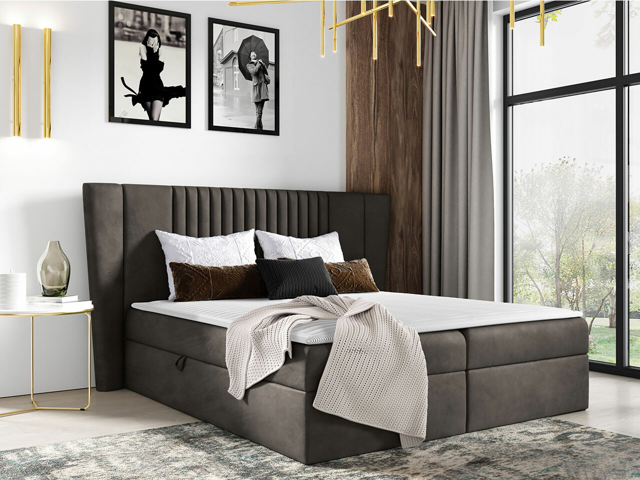 Boxspringbett Fenestra (Magic Velvet 2273)