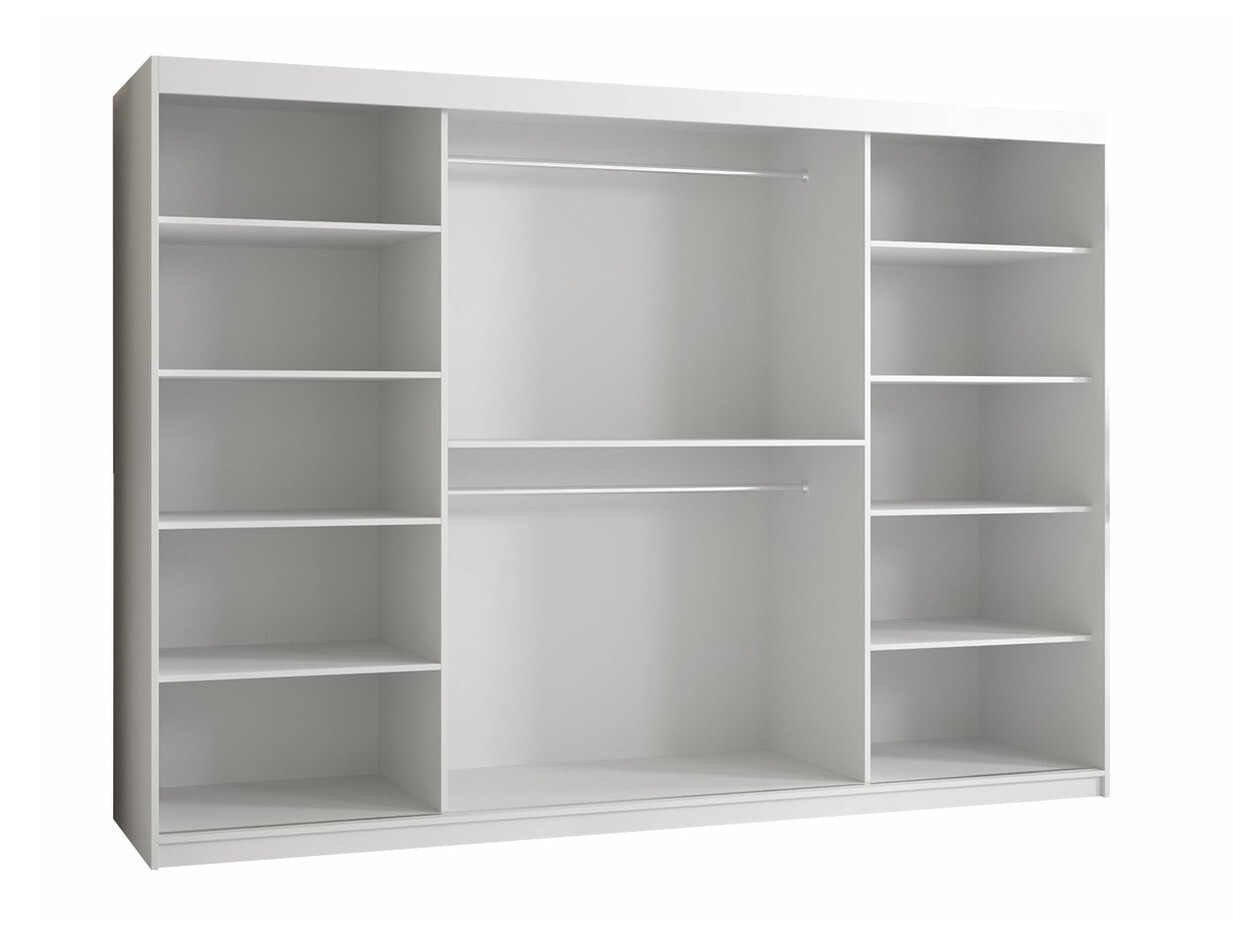 Kleiderschrank Anulio III (Weiss)