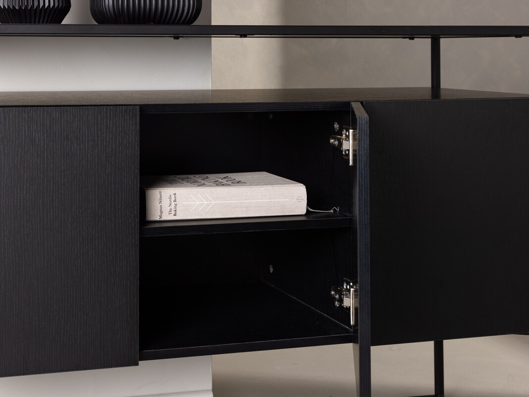 Sideboard Dallas 3241 (Schwarz)