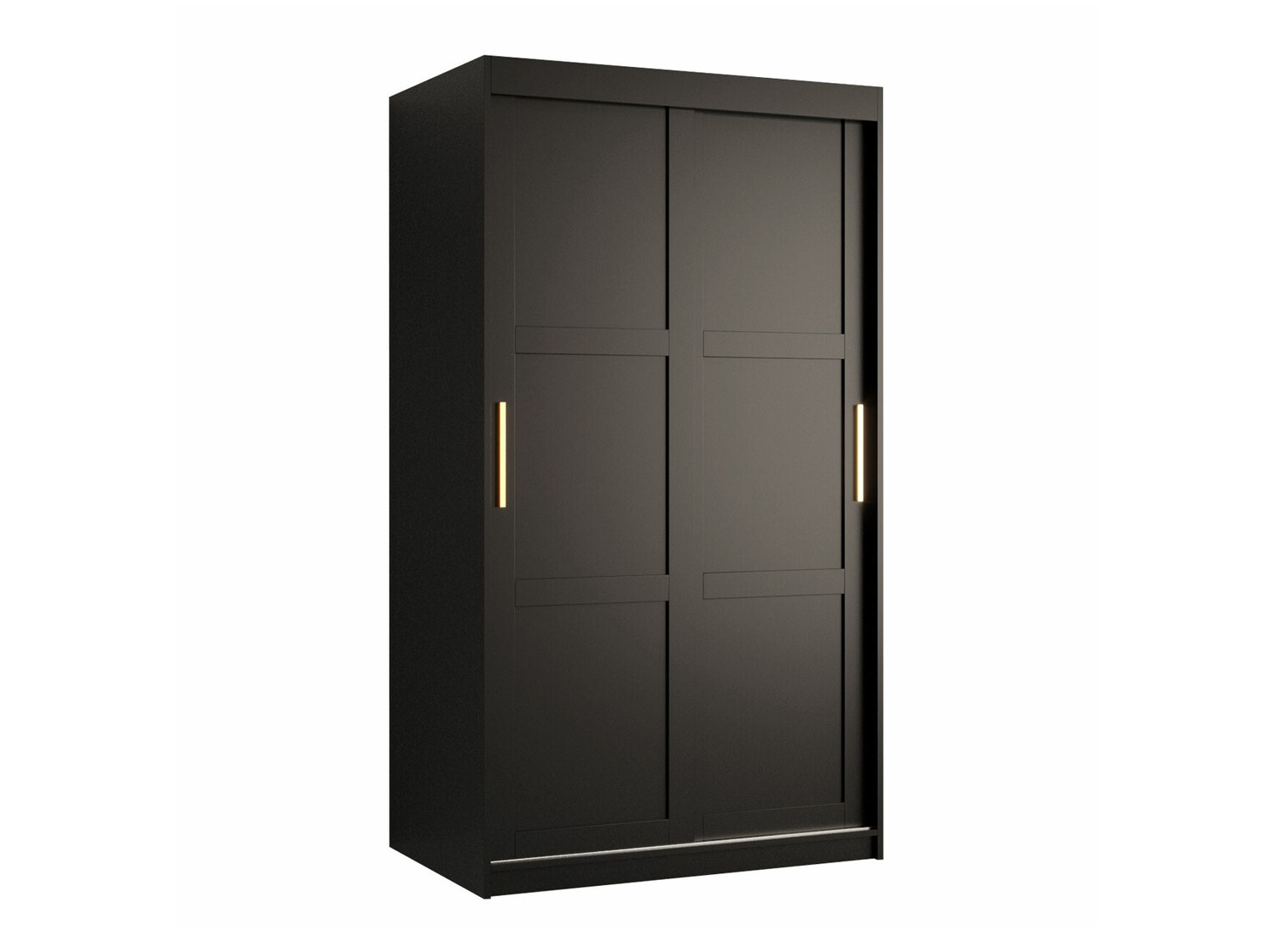 Kleiderschrank Ferfere 100 (Schwarz)