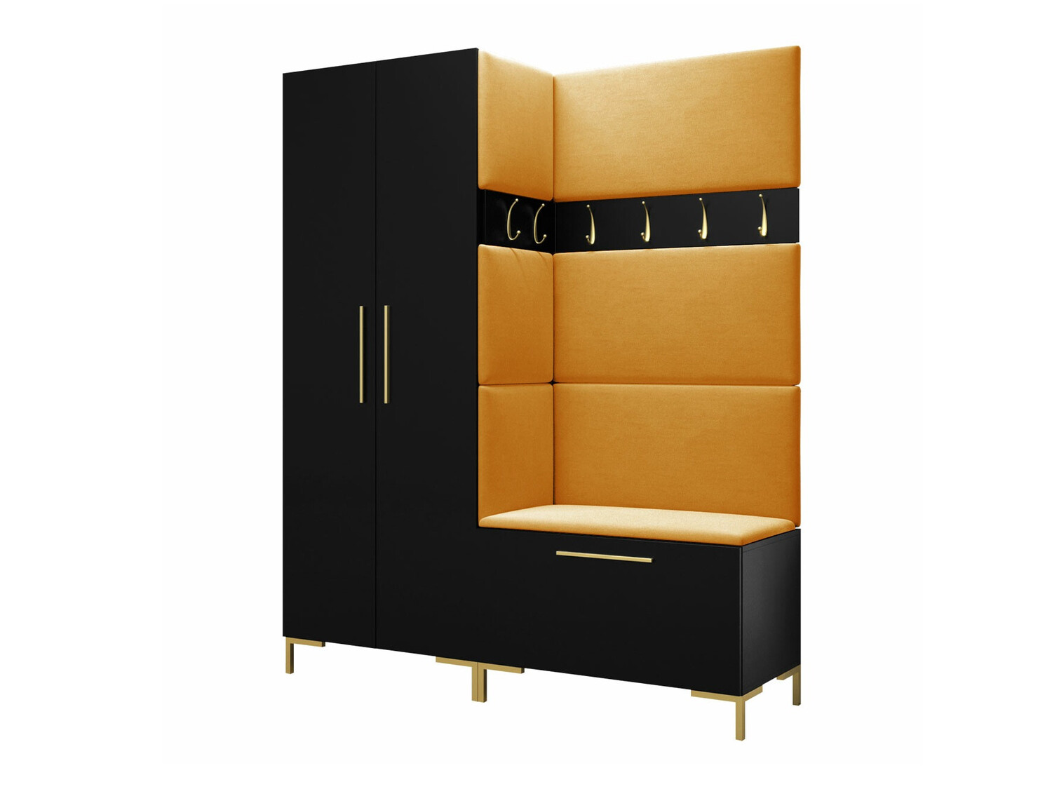 Flurgarnitur Nomal I (Schwarz)