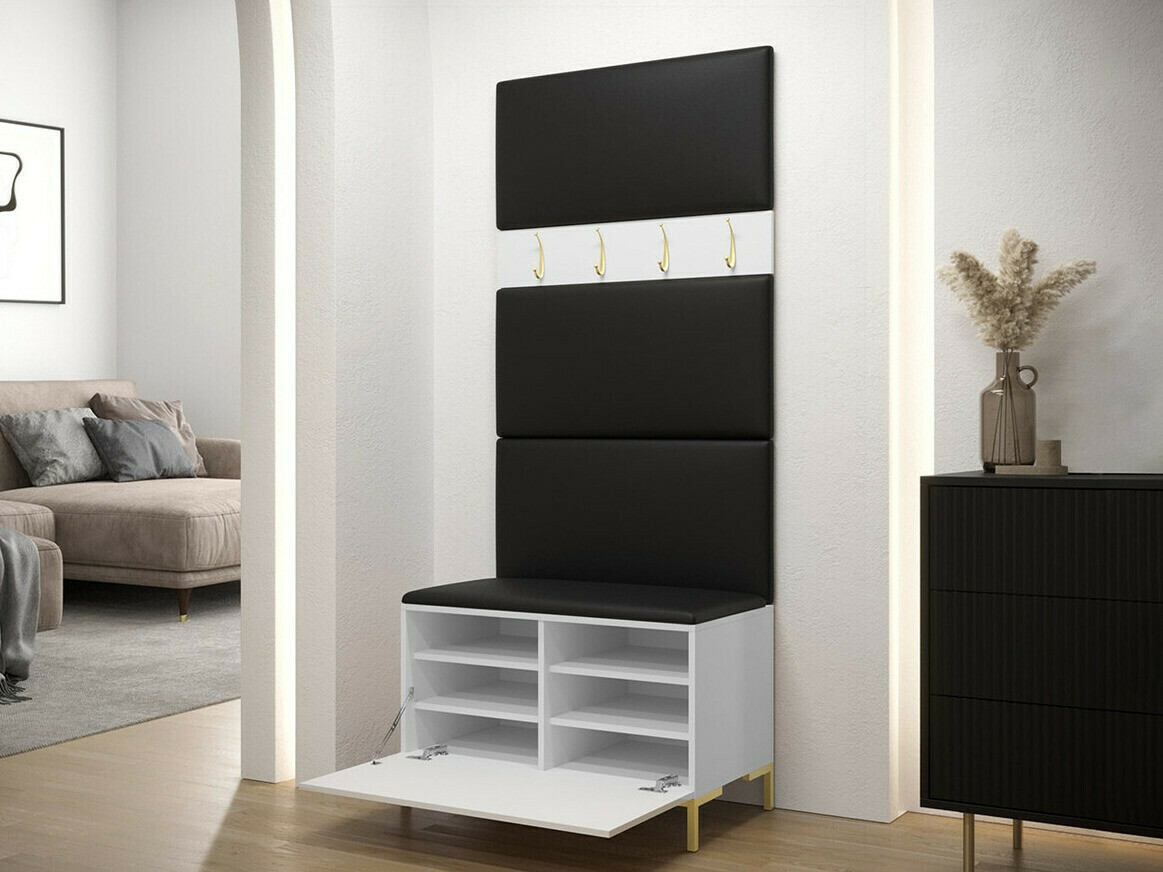 Flurgarnitur Tivsoa 102 (Schwarz)