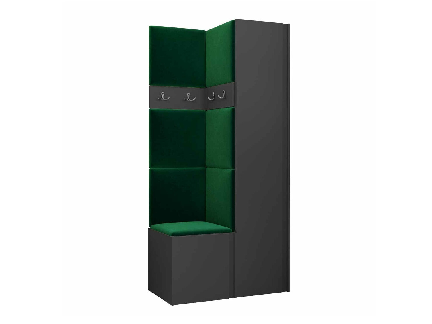 Flurgarnitur Pinis XXIV (Graphit)