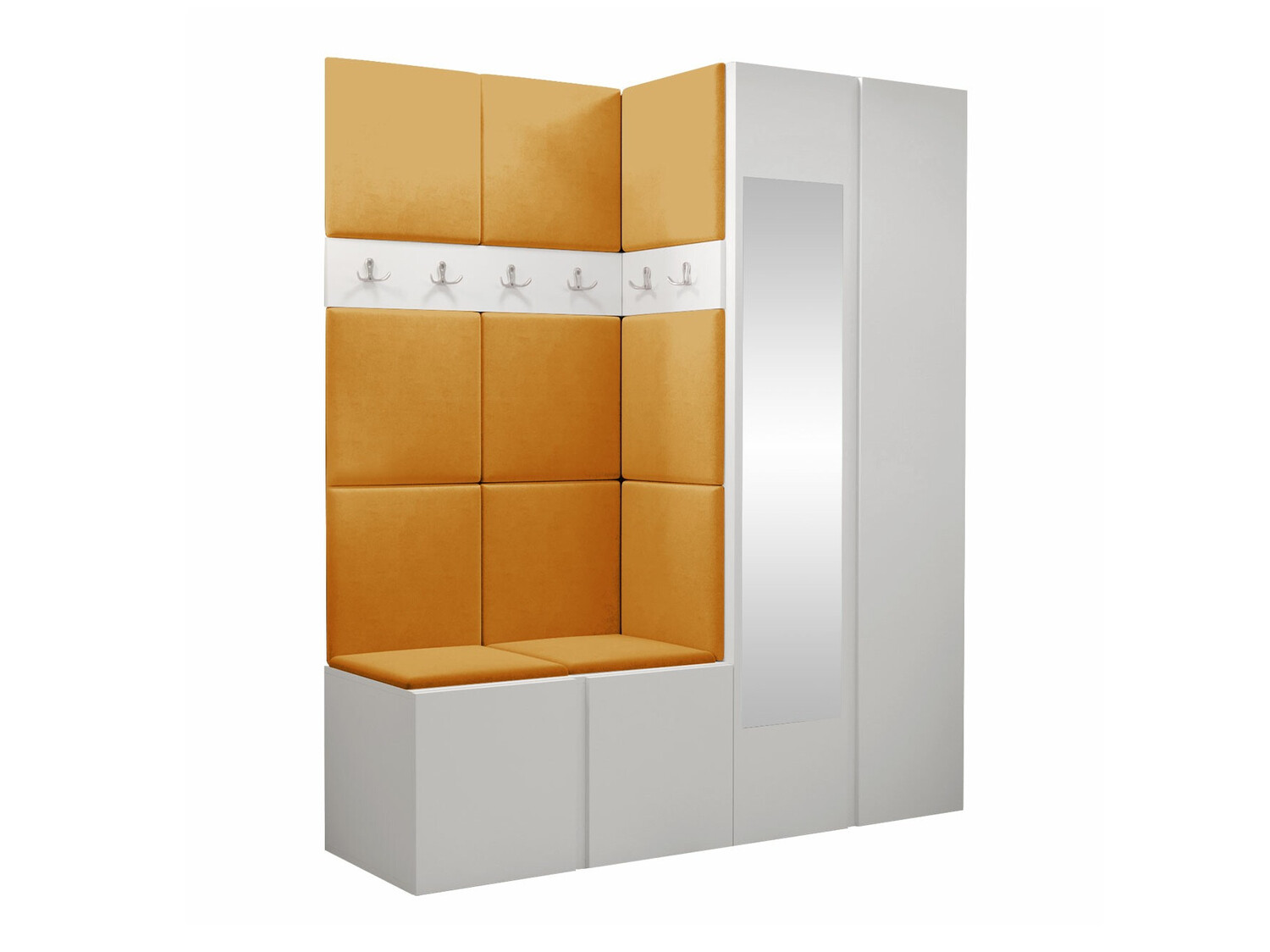 Flurgarnitur Pinis X (Weiss)