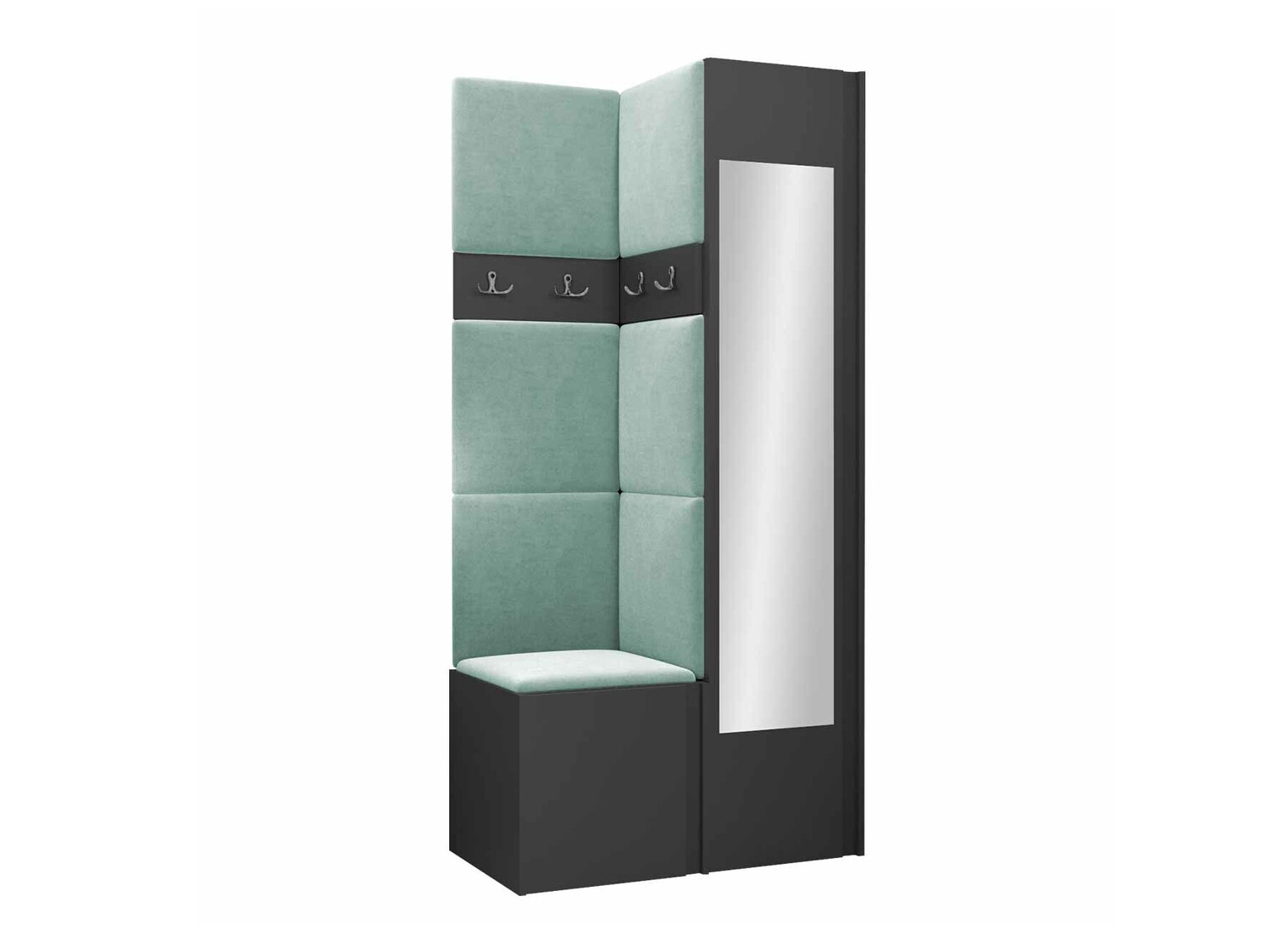 Flurgarnitur Pinis XXV (Graphit)