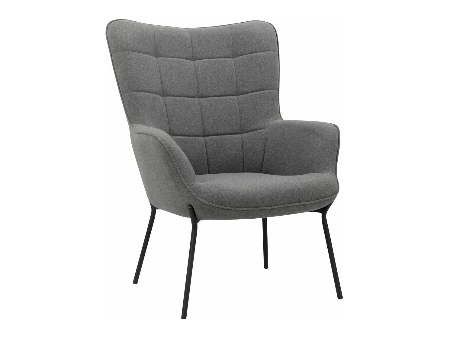 Sessel Denton 1008 (Dunkelgrau)