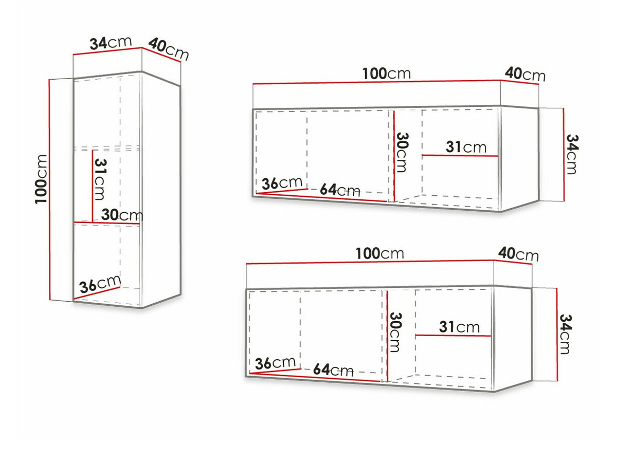 Wohnzimmer-Sets Anulio VI (Weiss)