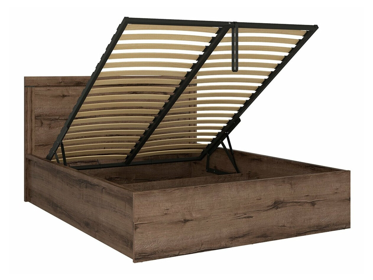 Bett Dunfelu 110 (Monastery Eichenholzoptik)