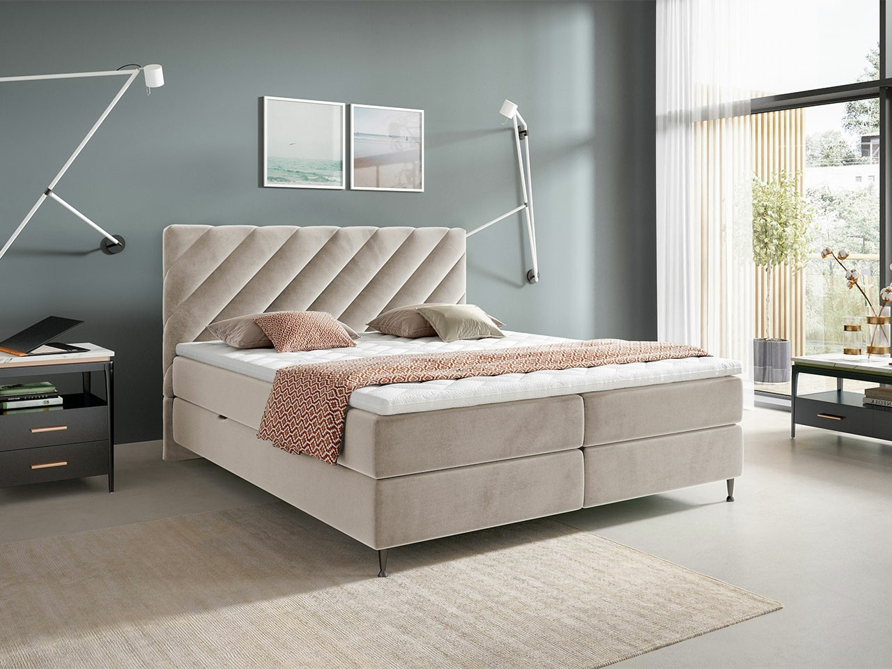 Boxspringbett ComfiDream Onaona