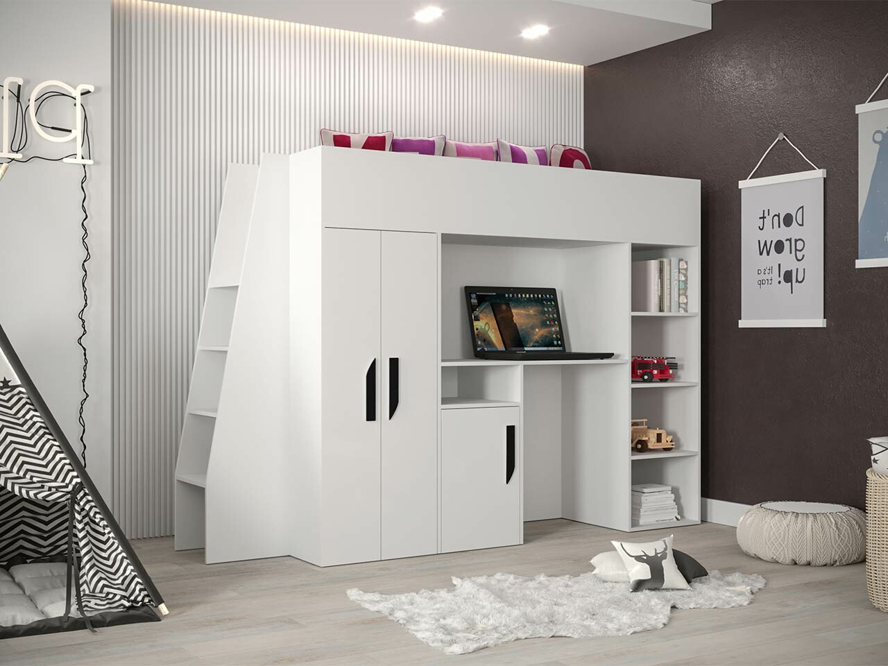 Hohes Bett Hartford 355