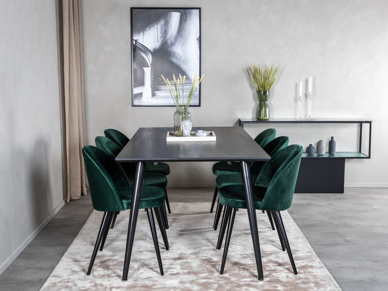 Essgruppe Dallas 1335 (Grün + Schwarz)