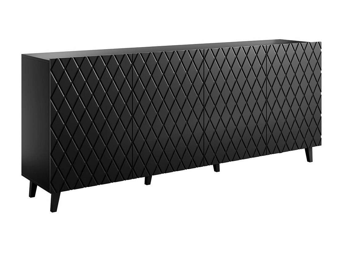 Sideboard Charlotte 173 (Schwarz)