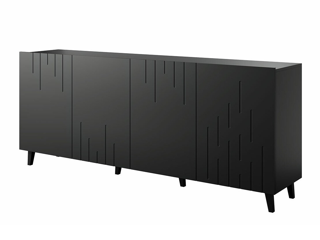 Sideboard Charlotte 175 (Schwarz)