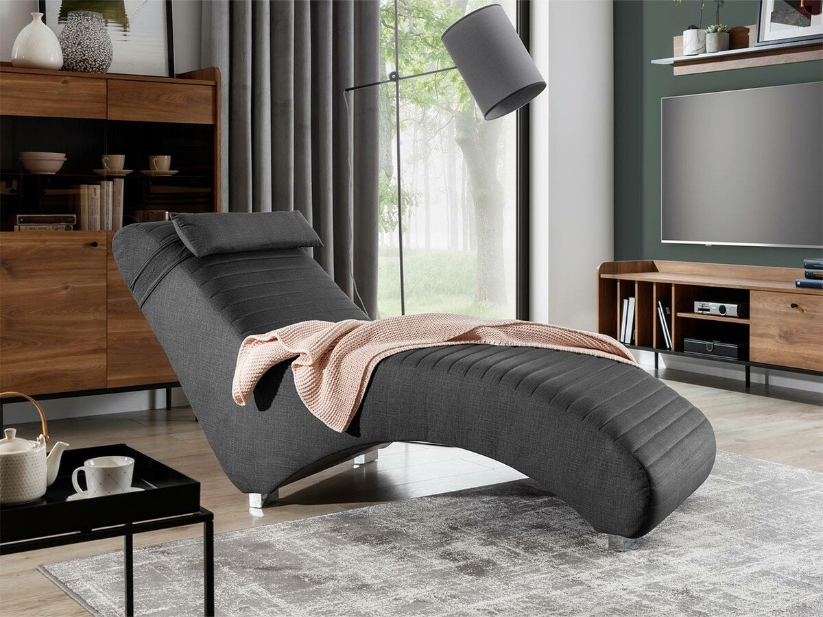 Chaiselongue Providence 183 (Lisbon Schwarz)