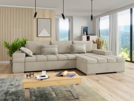 Ecksofa Comfivo 113 (Uttario Velvet + Senegal 825)