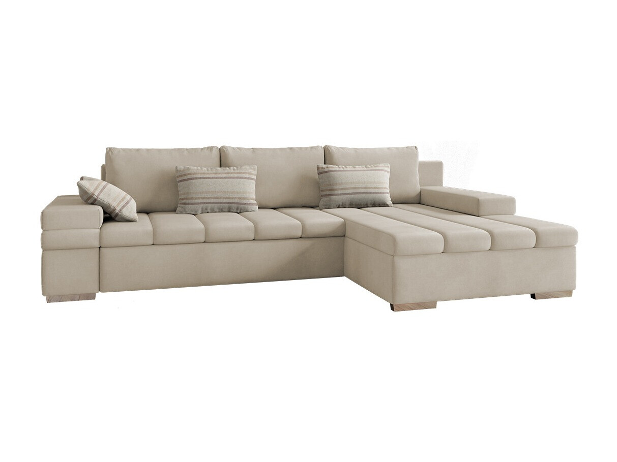 Ecksofa Comfivo Olivetum (Uttario Velvet + Senegal 825)