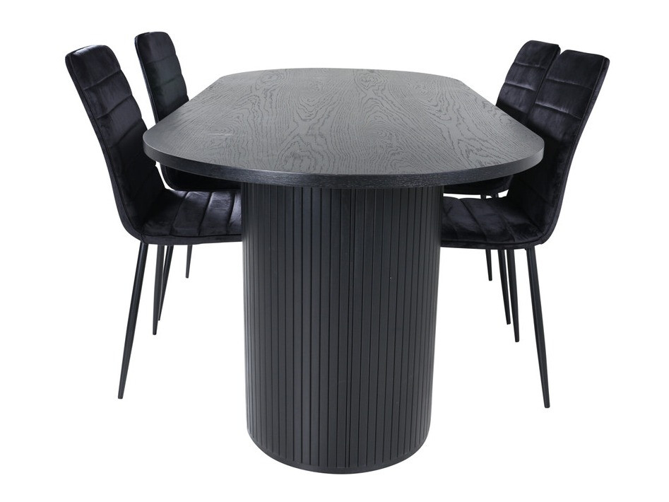 Essgruppe Dallas 3325 (Schwarz)