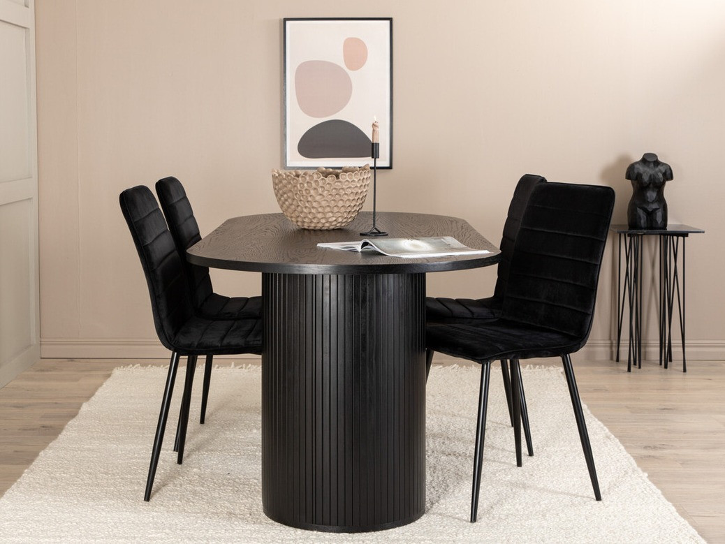 Essgruppe Dallas 3325 (Schwarz)