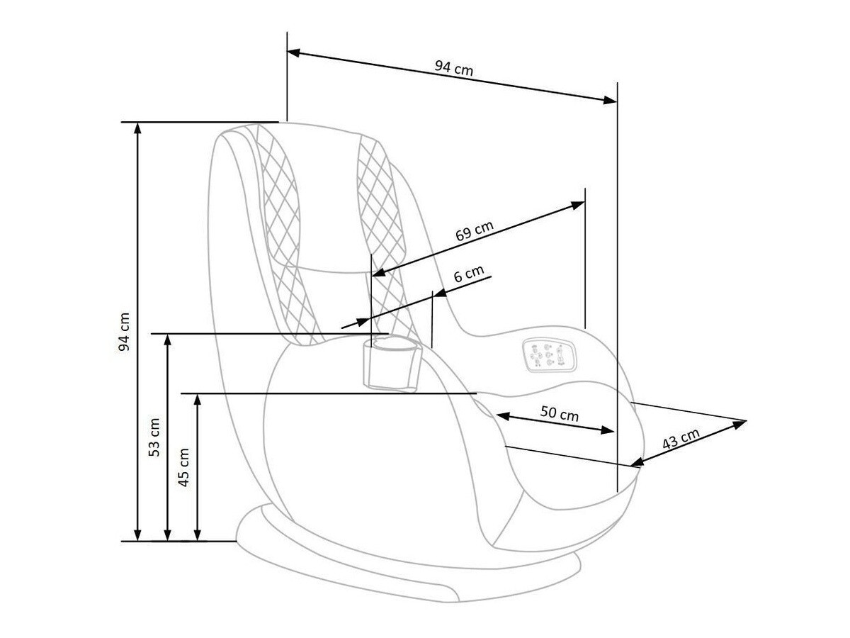 Sessel Houston 849 (Grau)