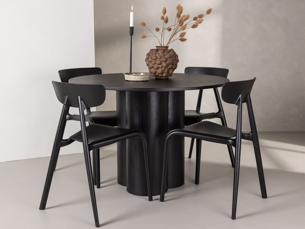 Essgruppe Dallas 3436 (Schwarz)