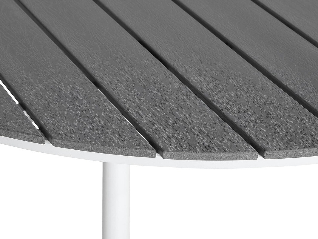 Tisch und Stühle Comfort Garden 1616 (Weiss + Grau)