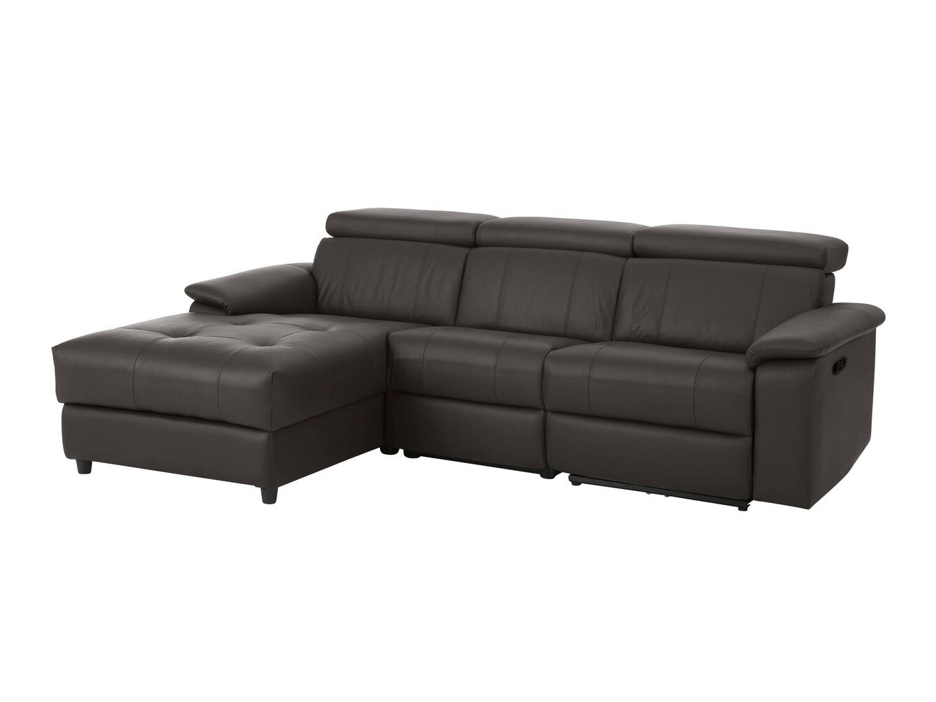 Ecksofa Liegesessel Denton 1503 (Braun)