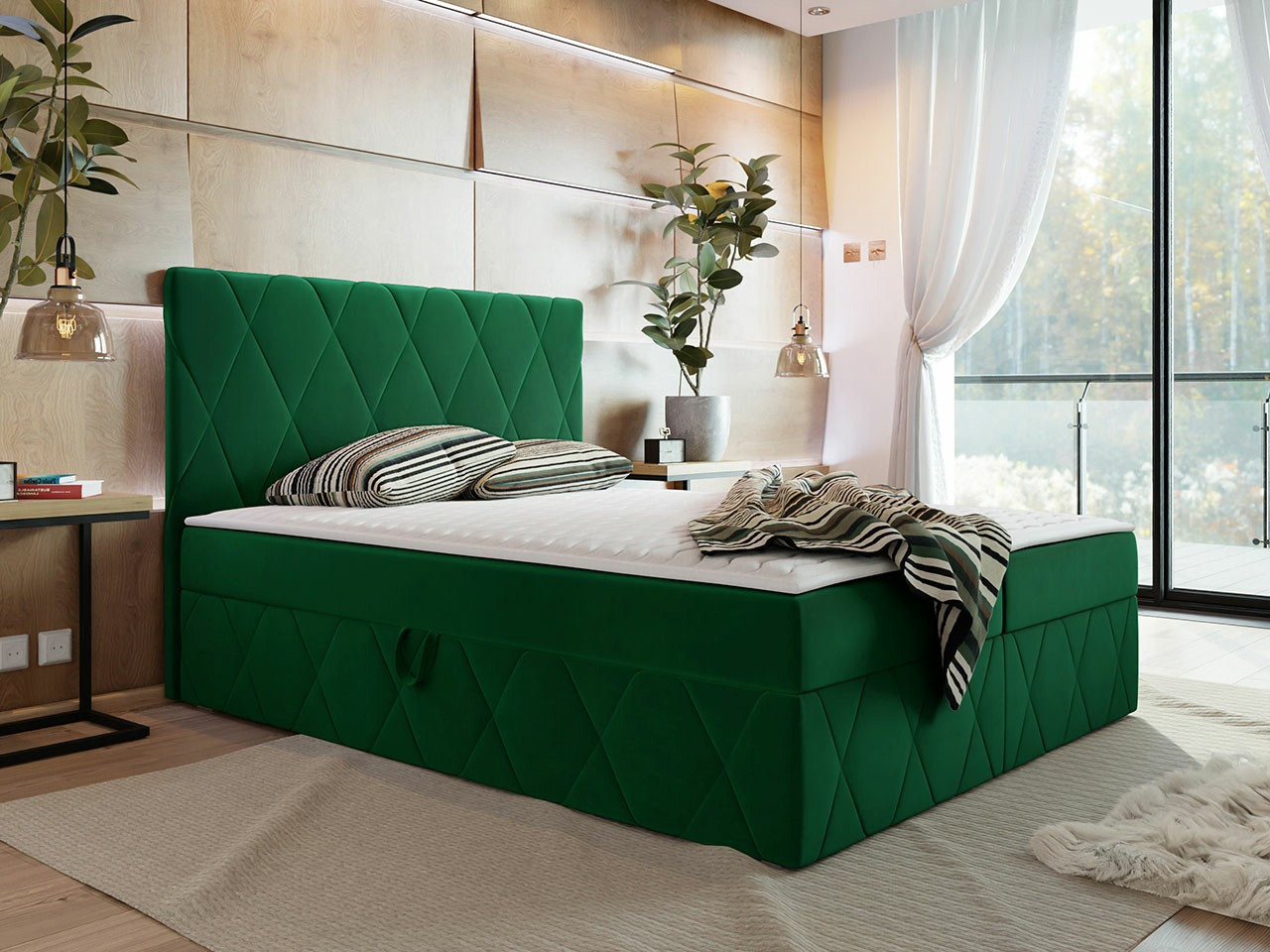Boxspringbett Comfivo Avis (Magic Velvet 2225)