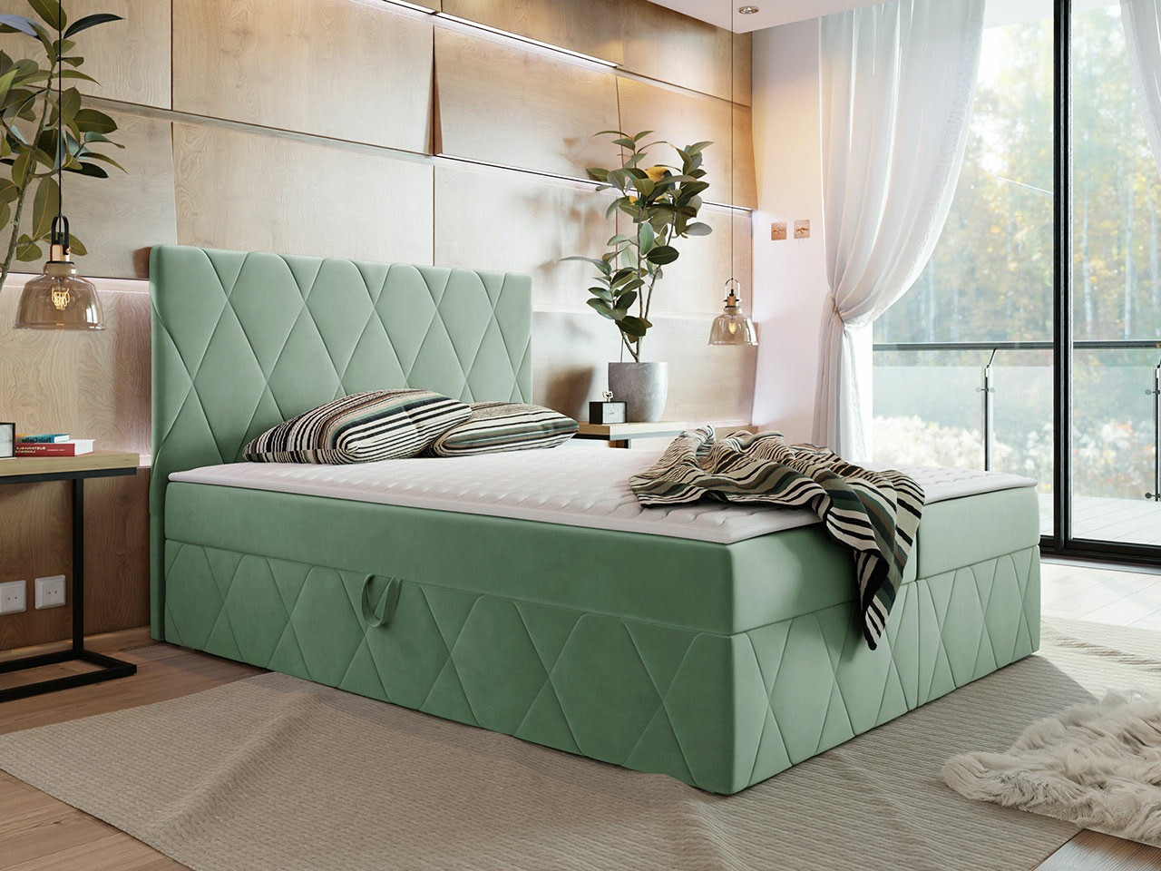 Boxspringbett Comfivo Avis (Magic Velvet 2227)