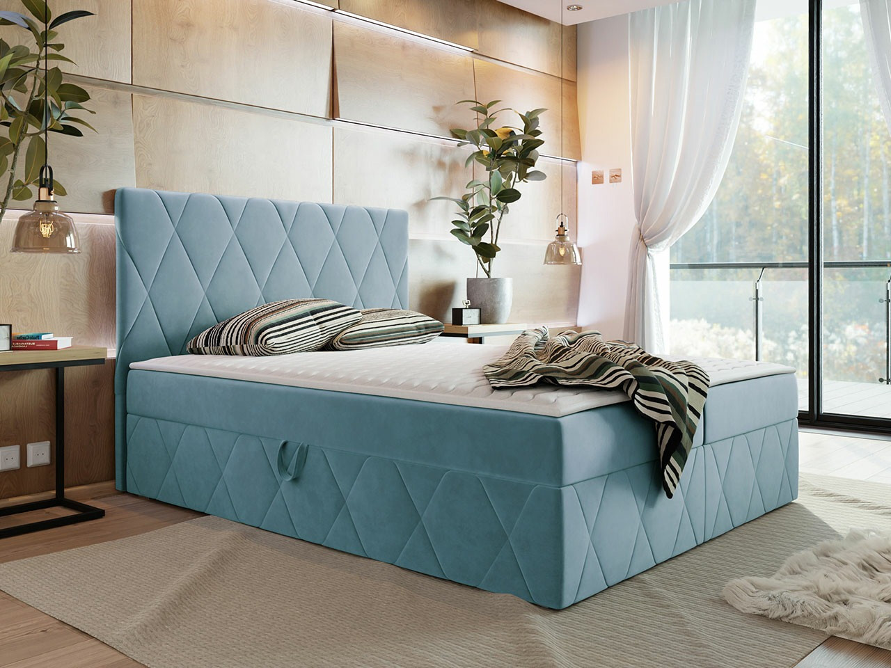 Boxspringbett Comfivo Avis (Magic Velvet 2260)