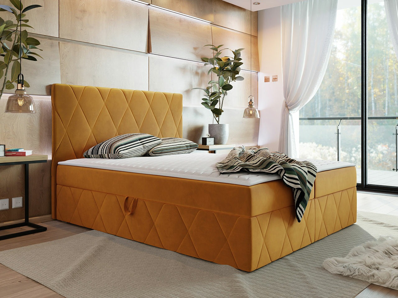 Boxspringbett Comfivo Avis (Magic Velvet 2288)