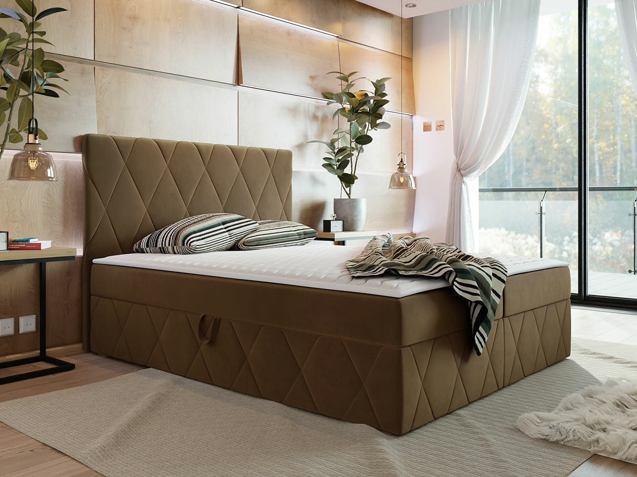 Boxspringbett Comfivo Avis (Magic Velvet 2299)