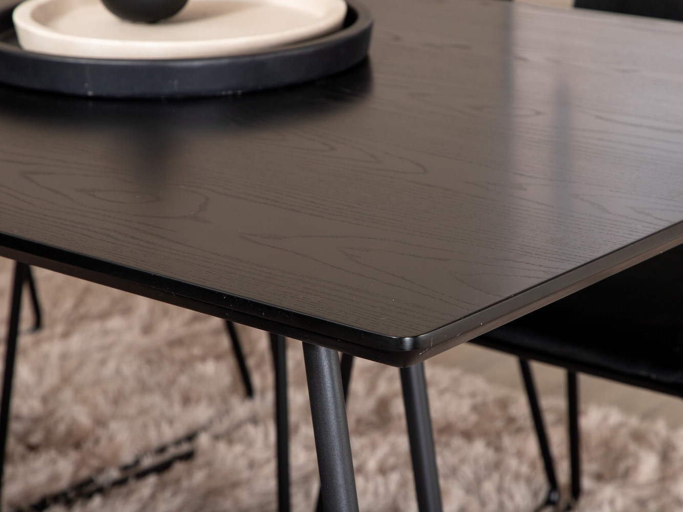 Essgruppe Dallas 2715 (Schwarz)