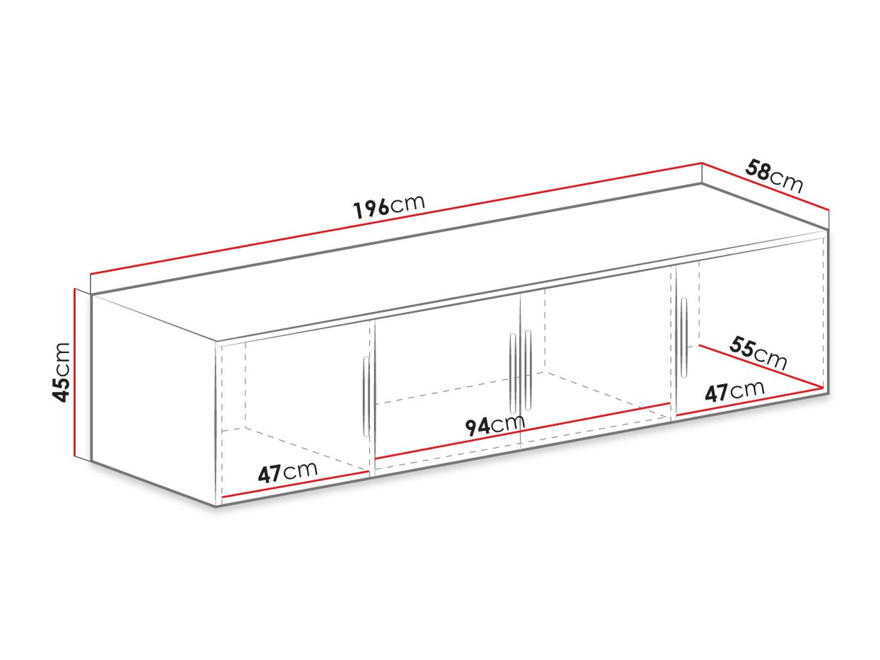 Sideboard Dortivu (Weiss)