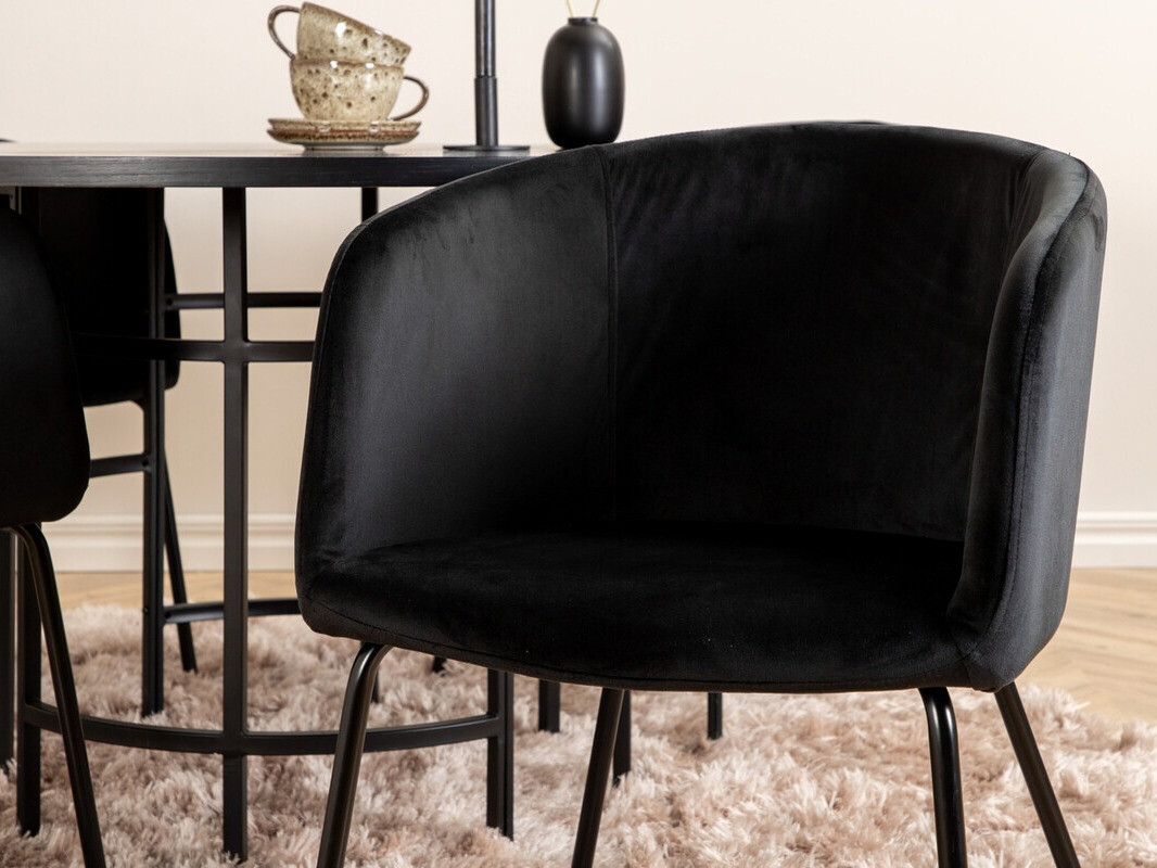 Essgruppe Dallas 2381 (Schwarz)