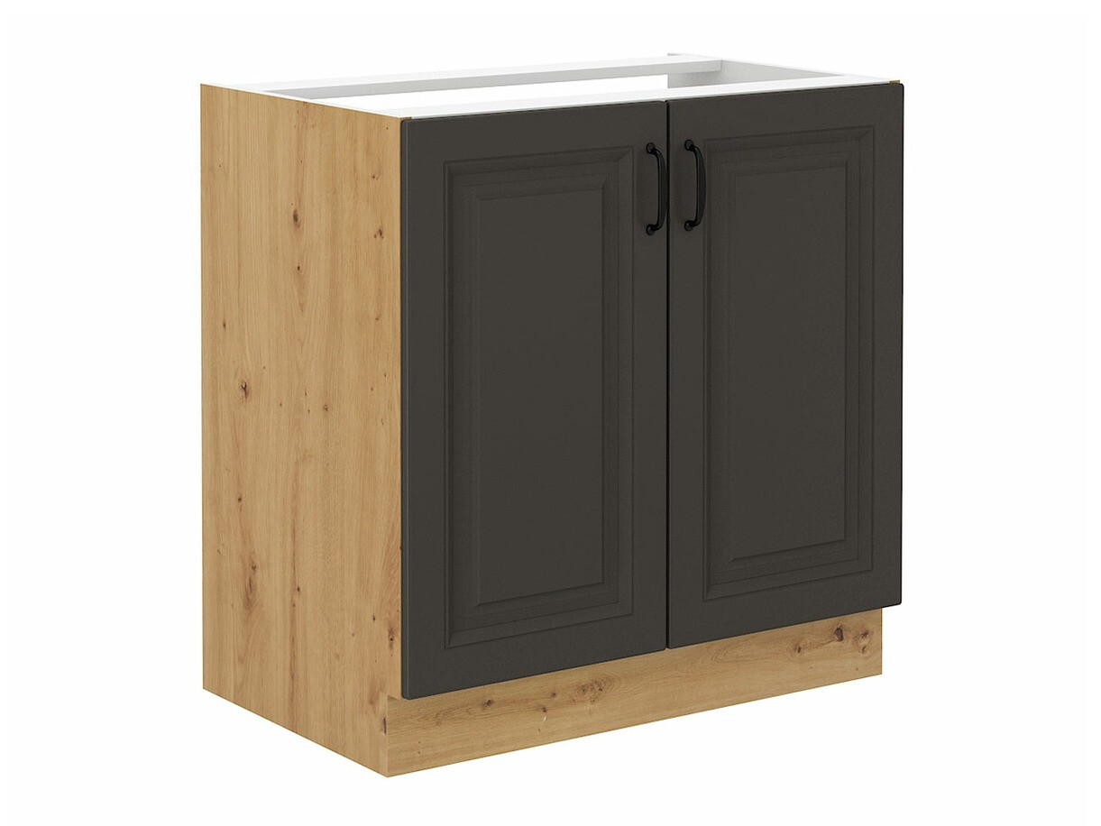 Modularer Waschbeckenschrank mit Türen Retro Grey 121