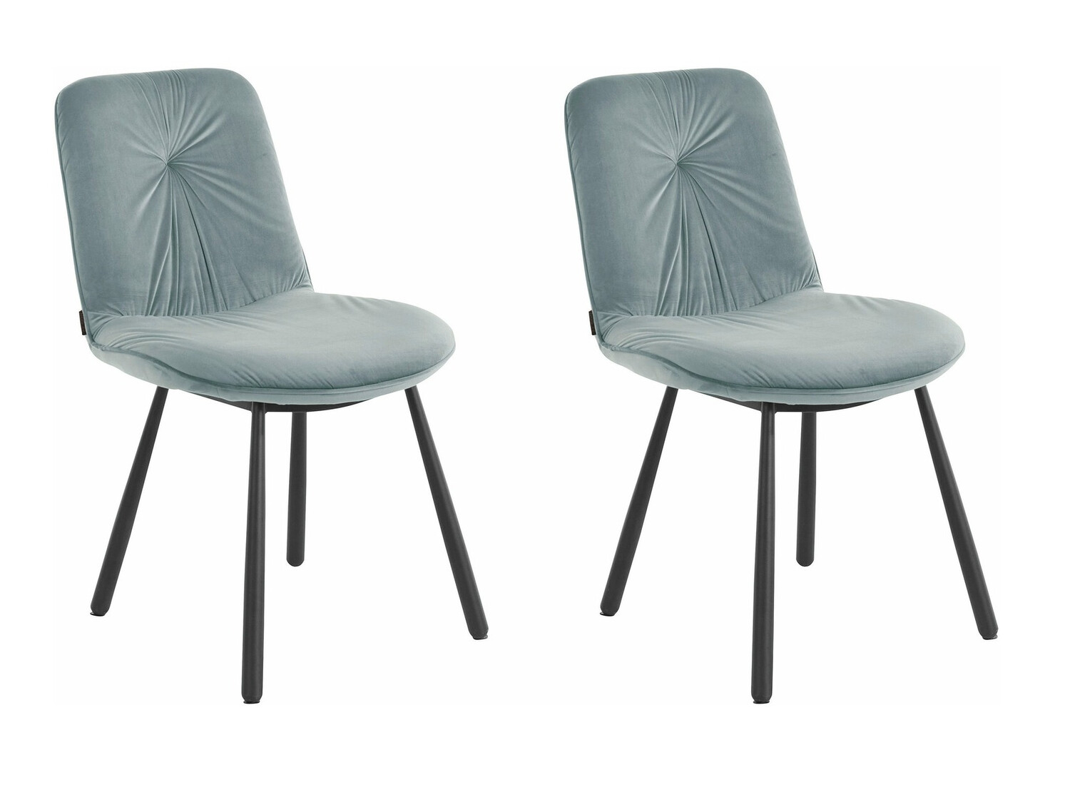 Stuhlset Tulsa 520 (Schwarz + Grau)