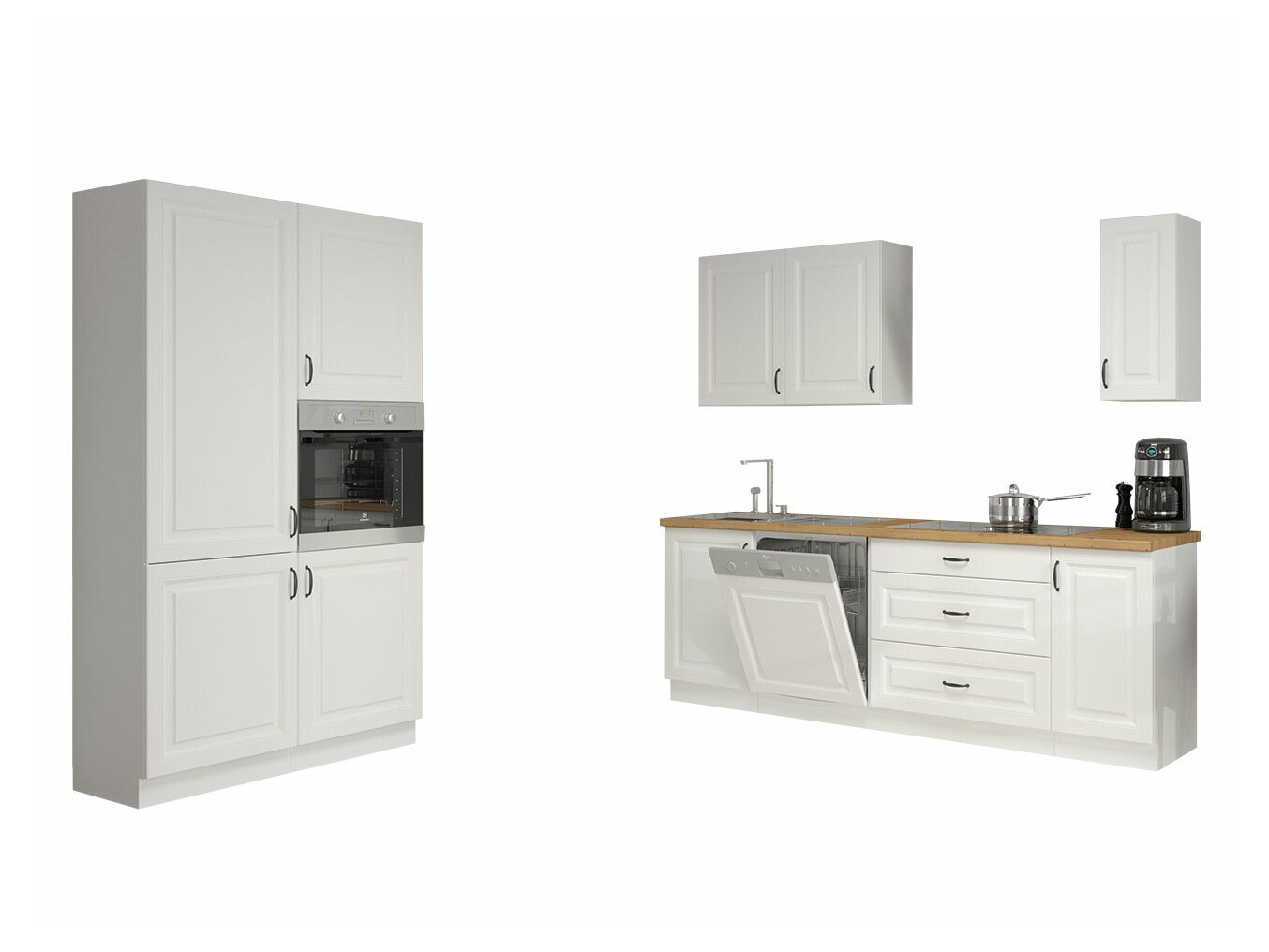 Modulares Küchenset Retro White 149