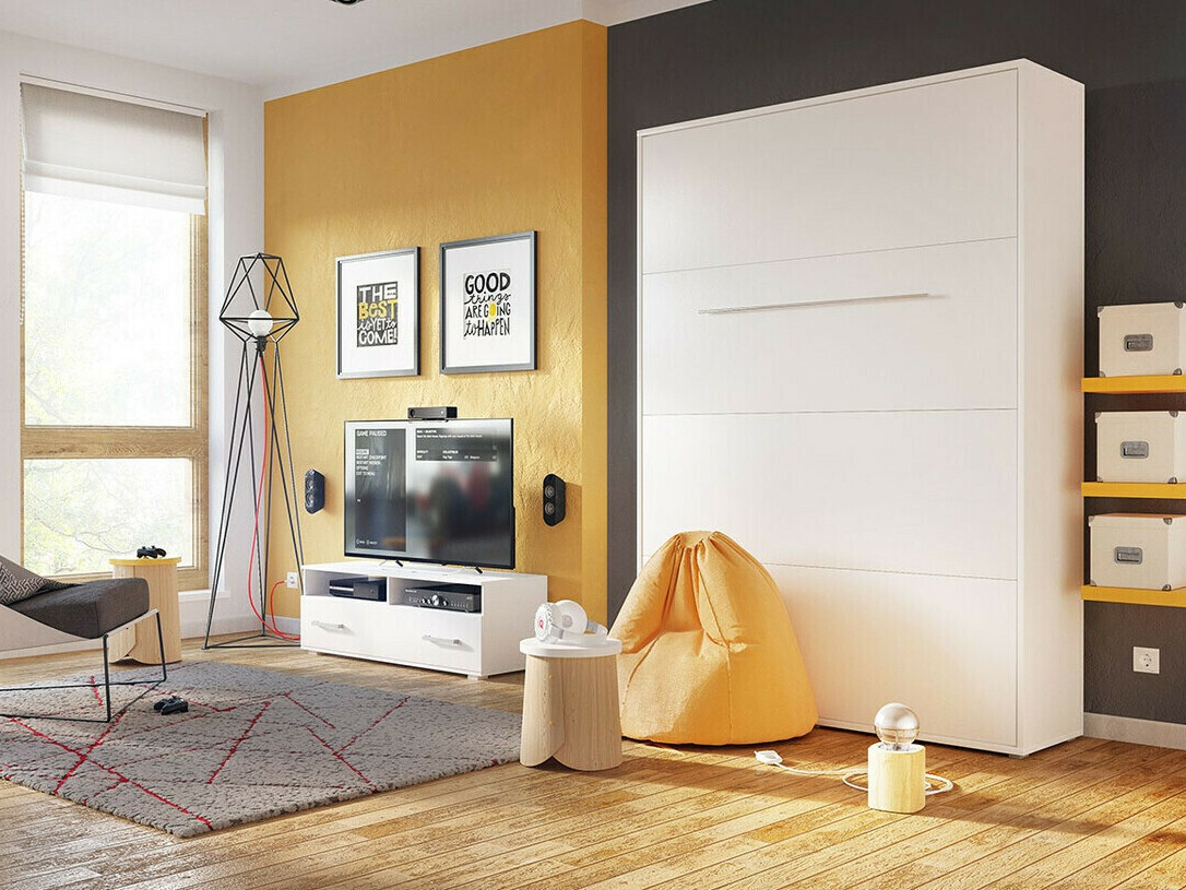 Schrankbett Concept Pro Lenart III (Weiss)