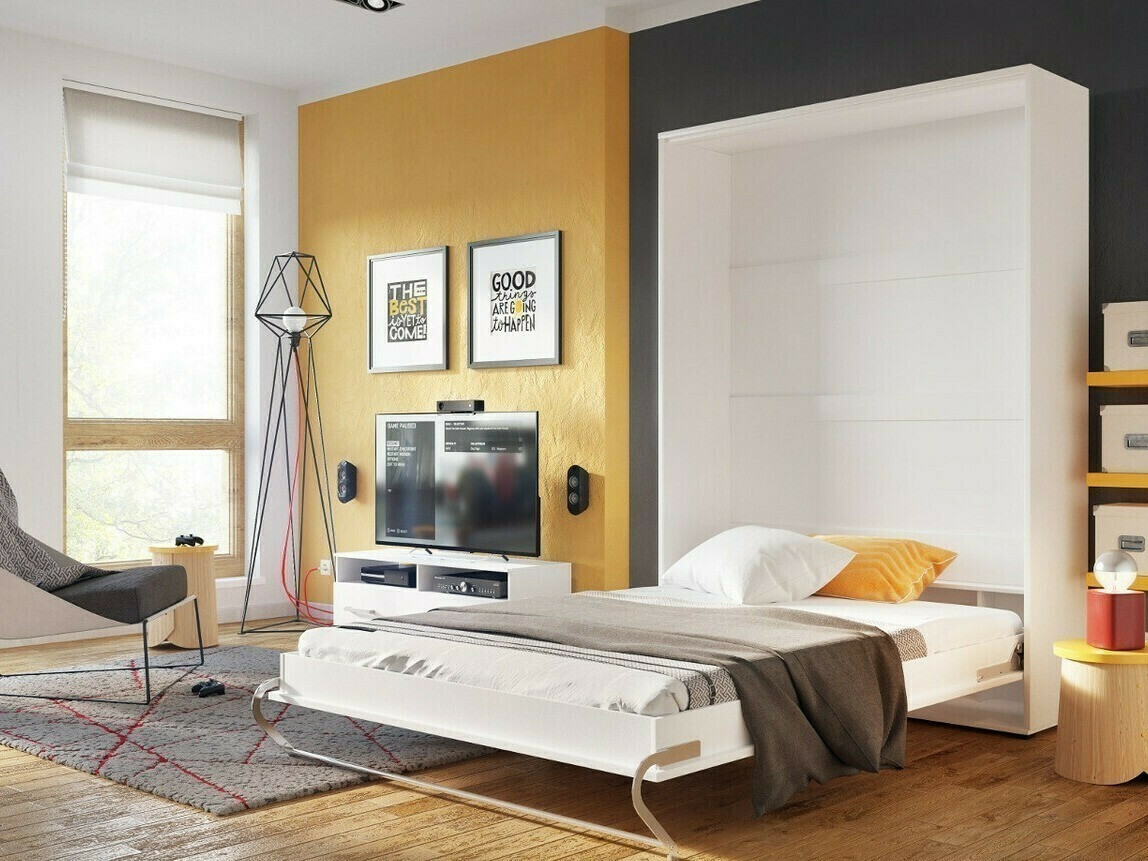 Schrankbett Concept Pro Lenart III (Weiss)
