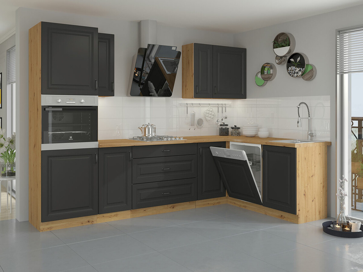 Modulares Küchenset Retro Grey 148
