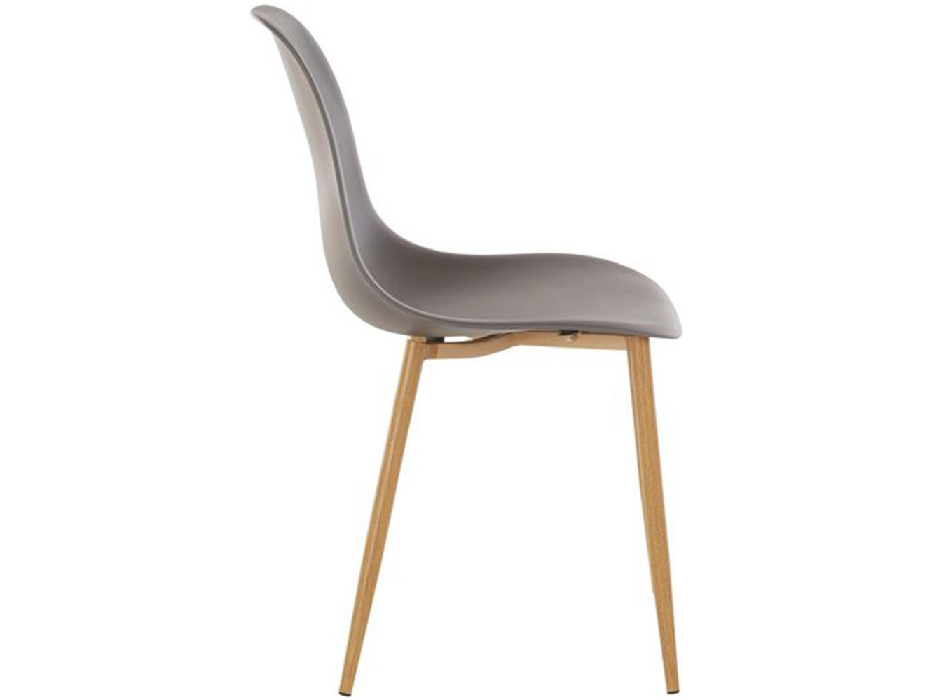 Stuhlset Denton 1142 (Anthrazit + Eichenholzoptik)