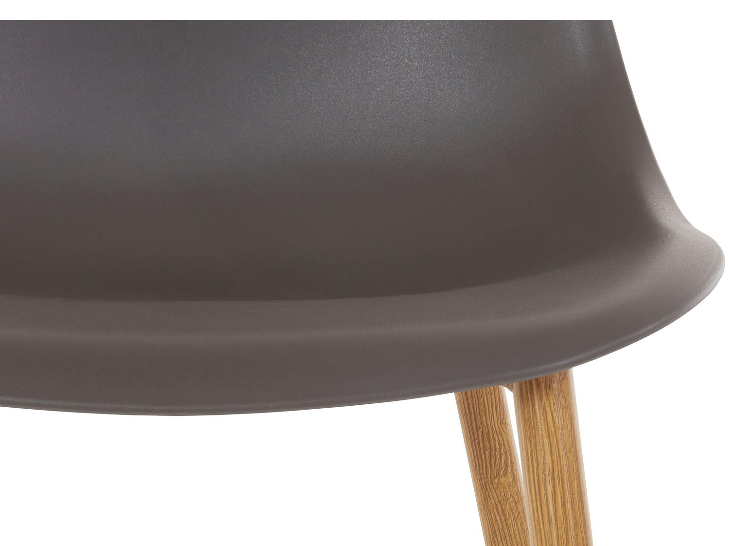 Stuhlset Denton 1142 (Anthrazit + Eichenholzoptik)