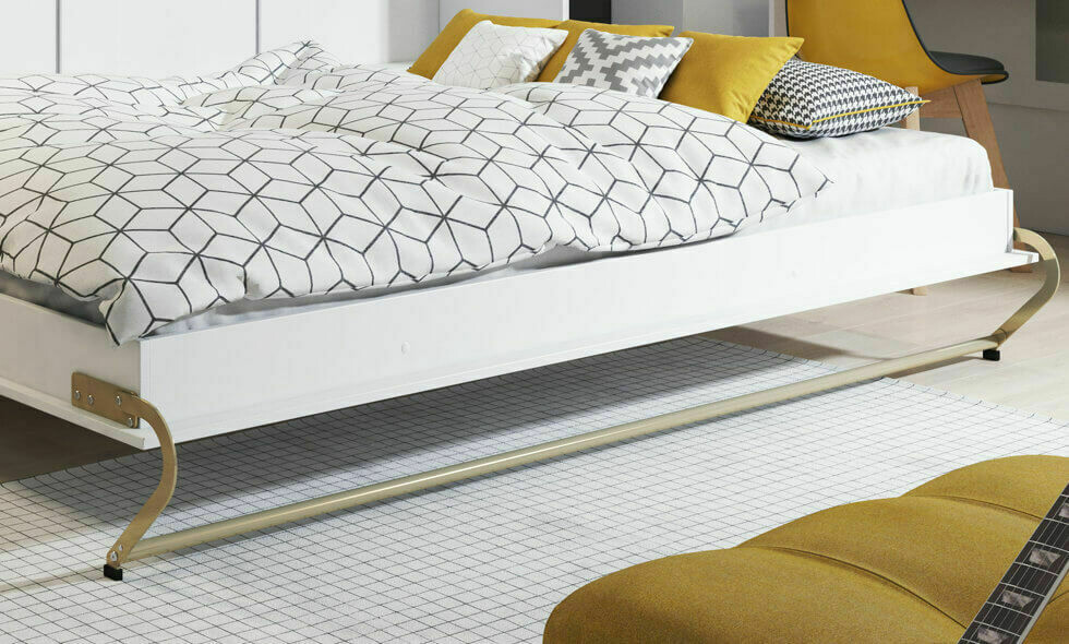 Schrankbett Concept Pro Lenart IV (Weiss)